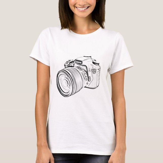Canon 7d T-Shirt (Vorderseite)