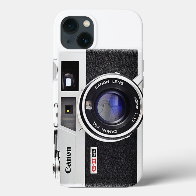 Canon Canonet QL17 G-III Vintage Kamera Case-Mate iPhone Hülle (Rückseite)