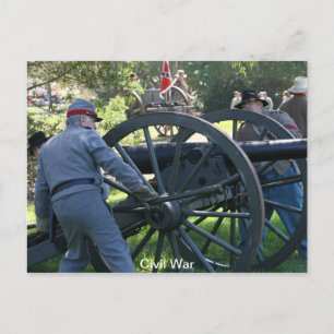 Canon Firing Postkarte