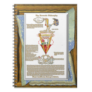 Canon Legends Rosicrucian 33 Rose & Lily Tableau Notizblock