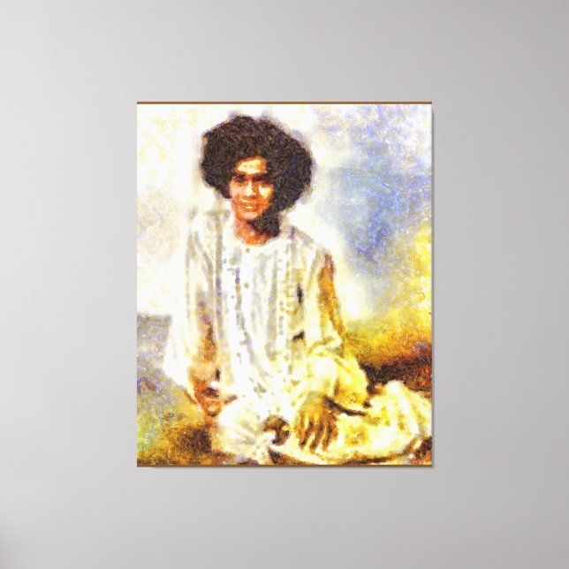 Canon Legends Sathya Sai Baba Benson White - Leinwanddruck (Vorderseite)