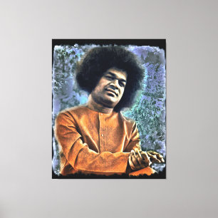 Canon Legends Sathya Sai Baba - Leinwanddruck