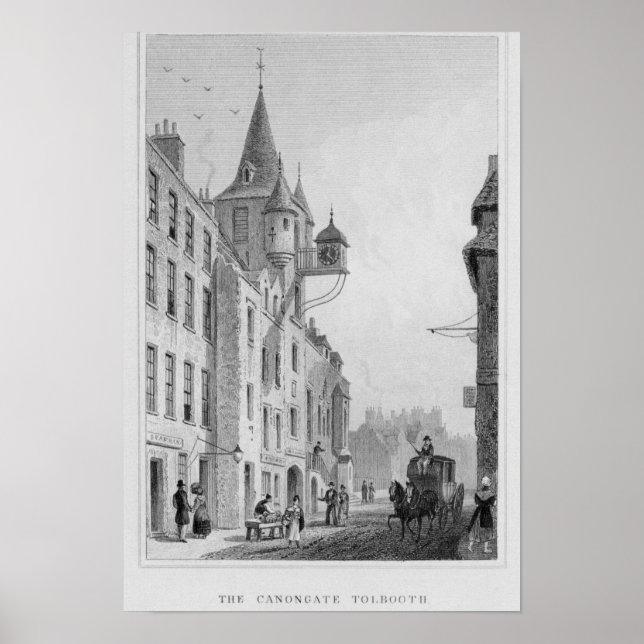 Canongate Tolbooth, Edinburgh Poster (Vorne)
