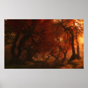 Canopy Creek (Herbst) Poster