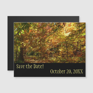 Canopy von Herbstlauben Save the Date Magneteinladung
