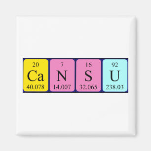 Cansu Periodenmagnet Magnet