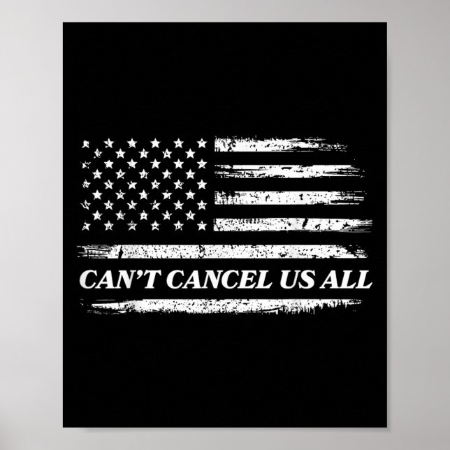 Cant Cancel uns All USA Poster (Vorne)