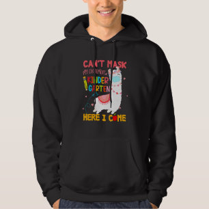 Cant Mask my spannende Kindergarten Hier kommt ich Hoodie