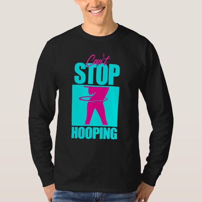 Cant Stopp Hooper Hooper Girl Dancing Workout T-Shirt (Vorderseite)