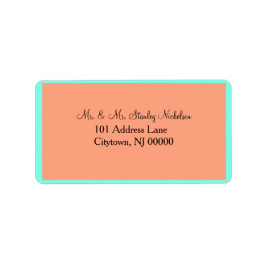 Cantaloupe Blue Typopgraphy