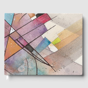 CANTATA in PASTEL MAJOR Abstrakte Aquarellkunst Gästebuch