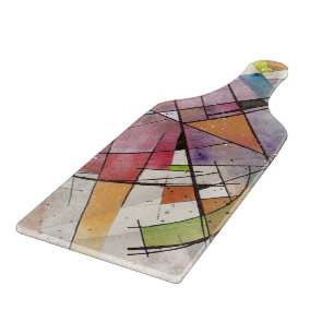 CANTATA in PASTEL MAJOR Abstrakte Kunst Schneidebrett