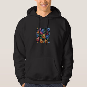 Canterbury Bells Blume Muster Graphic Hoodie