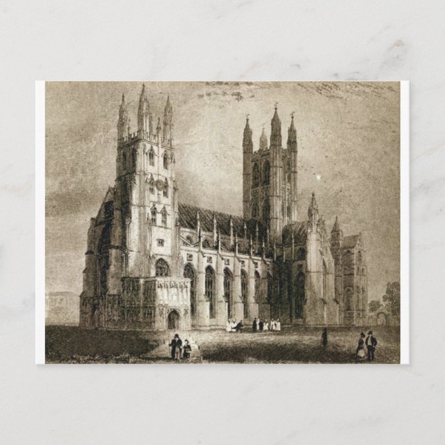 Canterbury Cathedral Postkarte (Vorderseite)
