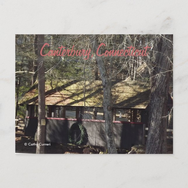 Canterbury, Ct Postkarte (Vorderseite)