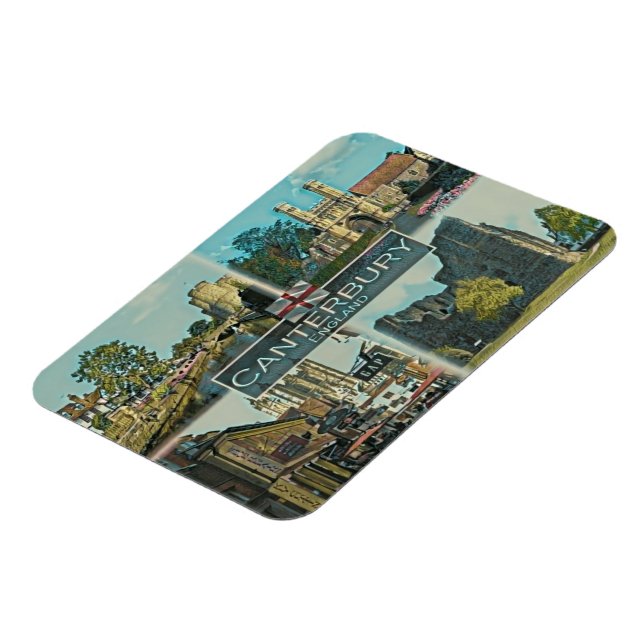 Canterbury - England - Europa - Magnet (Linke Seite)