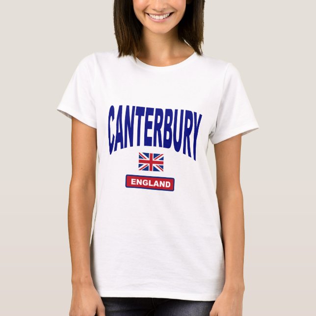 Canterbury England T-Shirt (Vorderseite)