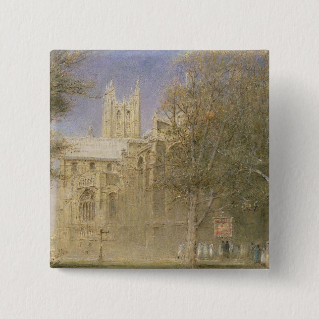 Canterbury-Kathedrale Button (Vorderseite)