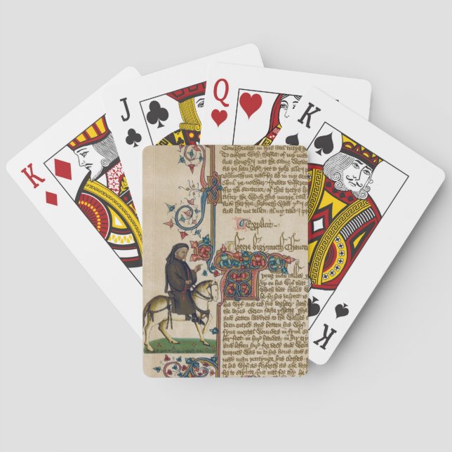 Canterbury Tales Playing Cards Spielkarten (Rückseite)