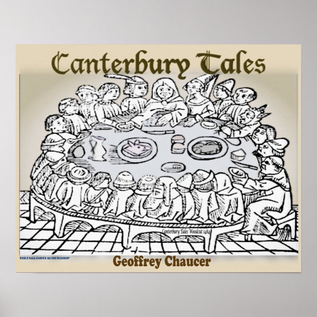 Canterbury Tales Poster (Vorne)