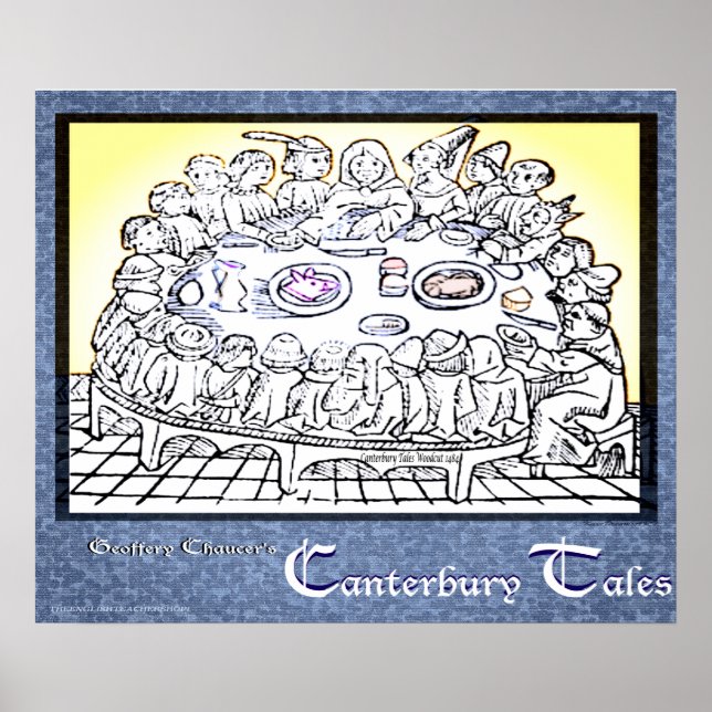 Canterbury Tales Poster (Vorne)