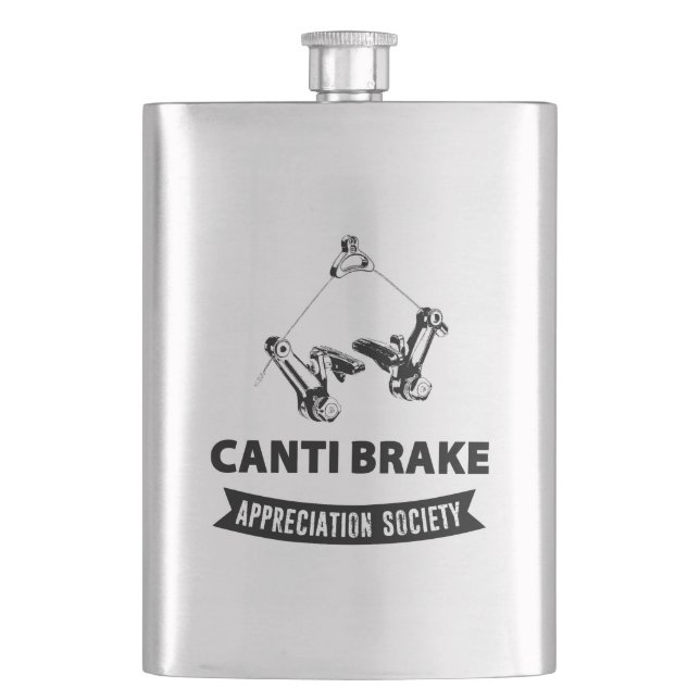 Canti Brake Assessment Society Flachmann (Vorderseite)