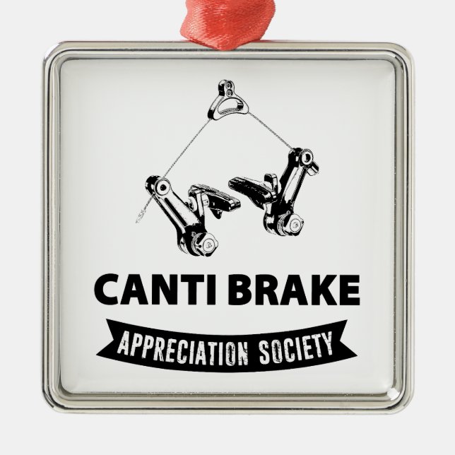 Canti Brake Assessment Society Ornament Aus Metall (Vorne)