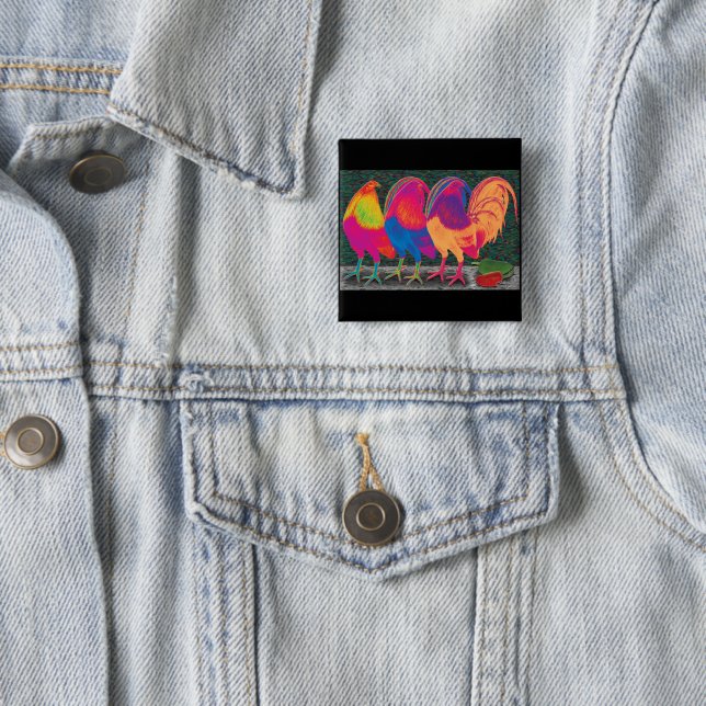 Cantina Roosters Button (Beispiel)