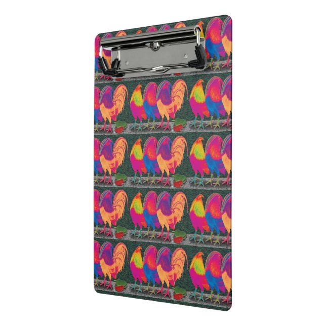 Cantina Roosters Mini Klemmbrett (Gewinkelt2)