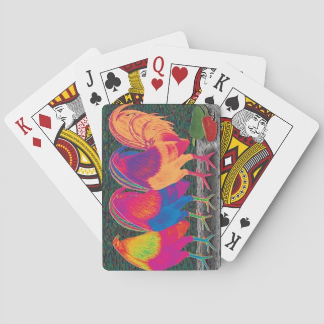 Cantina Roosters Spielkarten (Rückseite)