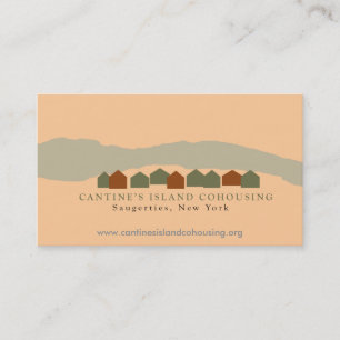 Cantines Insel Cohousing Visitenkarten Visitenkarte