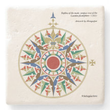 Cantino Kompass-Rose