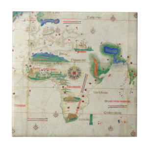 Cantino Planisphere   1502 Fliese