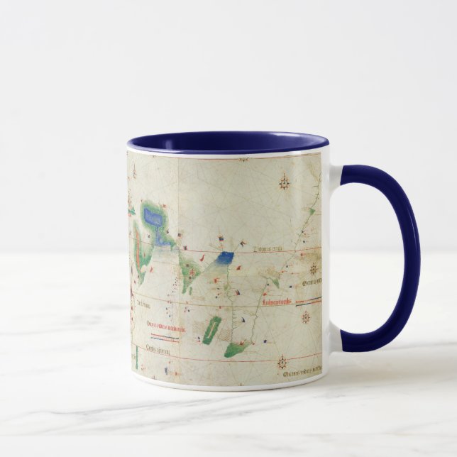 Cantino Planisphere | 1502 Tasse (Rechts)