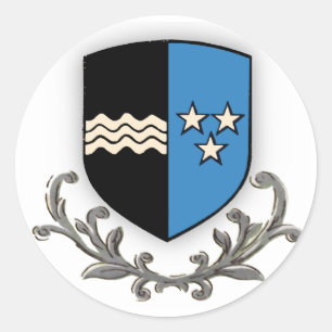 Canton Aargau Runder Aufkleber