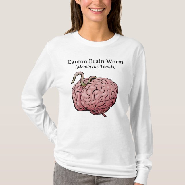 Canton Brain Worm Shirt (Vorderseite)
