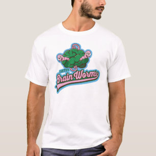 Canton Brain Worms Doppelseitig T-Shirt