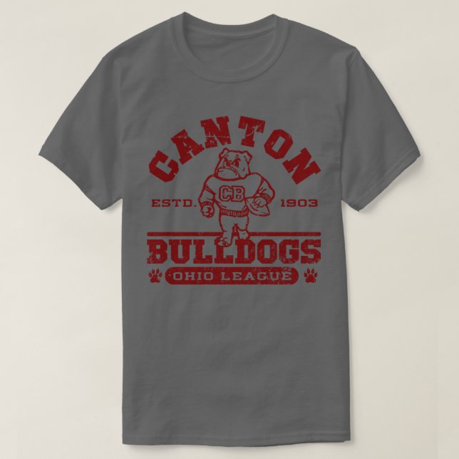Canton Bulldogs T-Shirt (Design vorne)