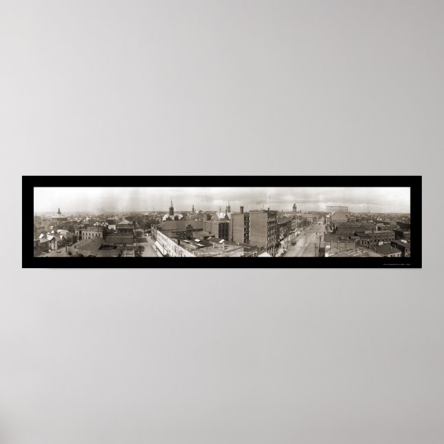 Canton OH Foto 1913 Poster (Vorne)
