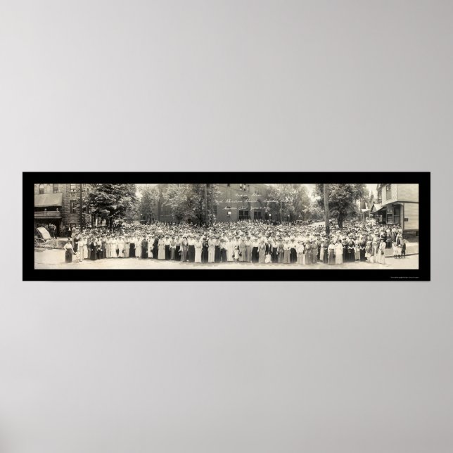 Canton OH Sonntagsschule Foto 1914 Poster (Vorne)