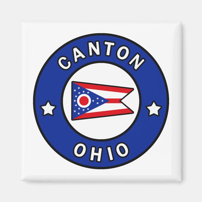 Canton Ohio Magnet (Vorne)