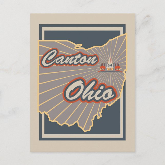 Canton, Ohio Postcard - Travel Postcard v2 Postkarte (Vorderseite)