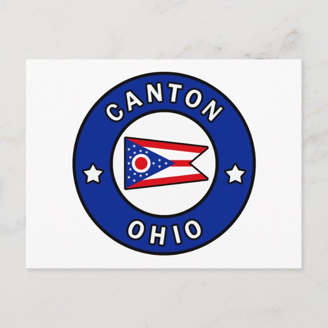 Canton Ohio Postkarte (Vorderseite)