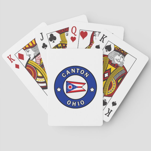 Canton Ohio Spielkarten (Rückseite)