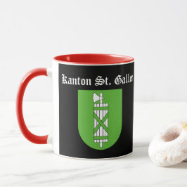 Canton St. Gallen, Schweiz Tasse