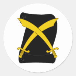 Canton Tanwayour Populace Abzeichen Classic Round  Runder Aufkleber