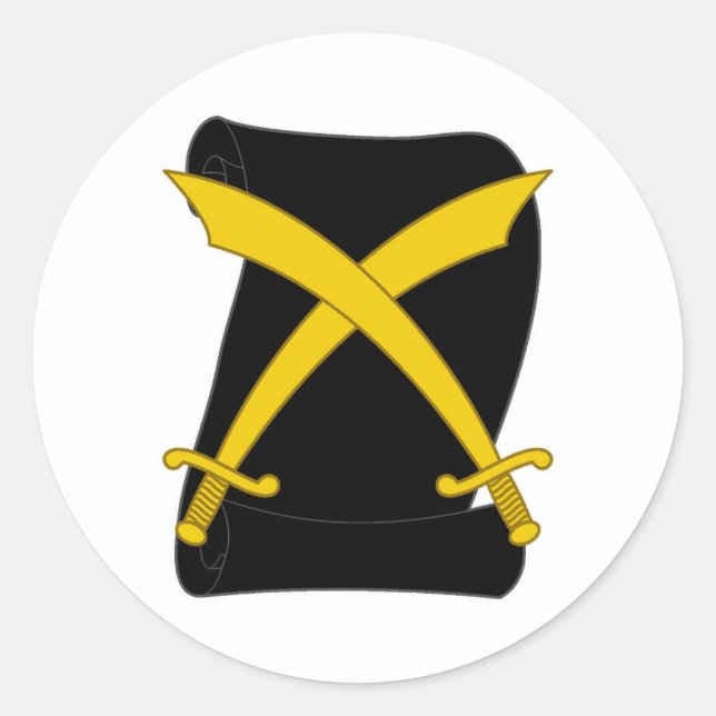 Canton Tanwayour Populace Abzeichen Classic Round  Runder Aufkleber (Vorderseite)