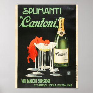 Cantoni Vintage Poster