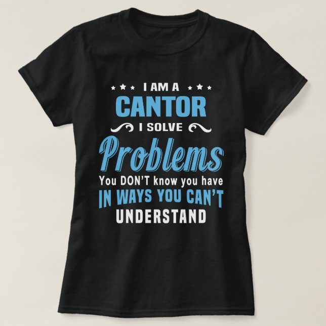 Cantor T-Shirt (Design vorne)