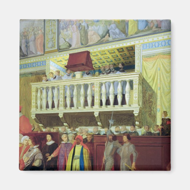 Cantoria in der Sixtinischen Kapelle Magnet (Vorne)